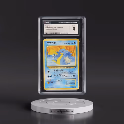 1999 Pokémon Promo Southern Islands #131 Lapras - Southern Island-T.I. (CGC 9 MINT)