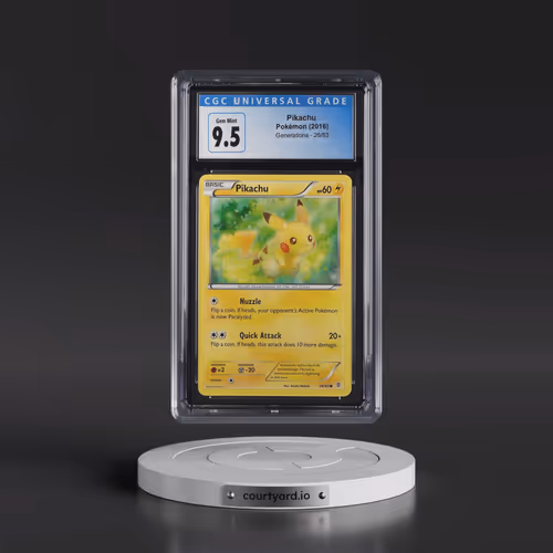 2016 Generations #26/83 Pikachu (CGC 10 GEM MINT)