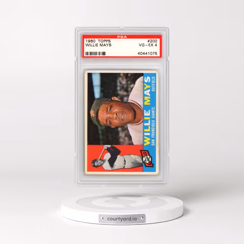 1960 Topps #200 Willie Mays (PSA 4 VG-EX)