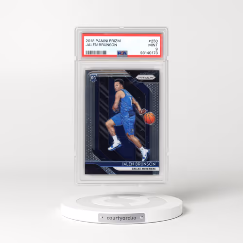 2018 Panini Prizm #250 Jalen Brunson (PSA 9 MINT)