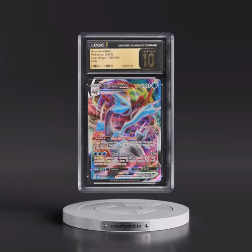 2022 Lost Origin #049/196 Kyurem VMAX - Holo (CGC 10 PRISTINE)