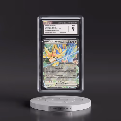 2023 Black Star Promos - Scarlet & Violet SVP EN #193 Hop's Zacian ex - Hop's Zacian ex Box (Holo) (