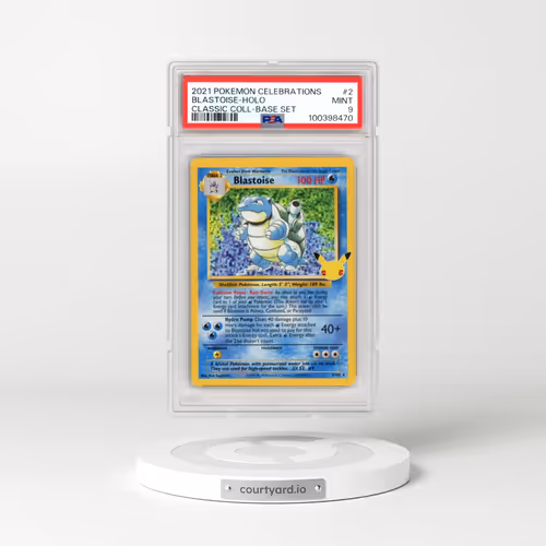 2021 Pokémon Celebrations Classic Collection #2 Blastoise - Holo (PSA 9 MINT)