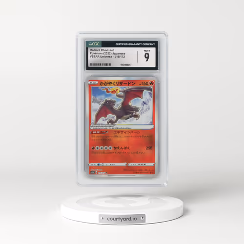 2022 VSTAR Universe #015/172 Radiant Charizard - Holo (CGC 9 MINT)