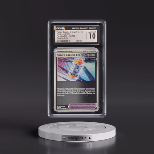 2023 Paradox Rift - PAR EN #164/182 Future Booster Energy Capsule - Reverse Holo (CGC 10 GEM MINT)