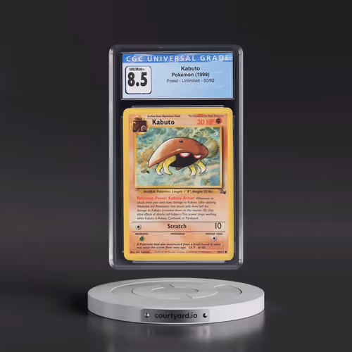 1999 Fossil #50/62 Kabuto (CGC 8.5 NM-MT+)