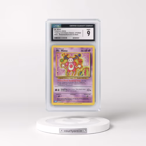 2023 Trading Card Game Classic - CLV, CLC, CLB #013/034 Mr. Mime - Blastoise & Suicune ex Deck - CLB