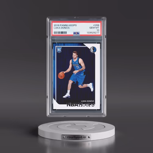 2018 Panini Hoops #268 Luka Doncic (PSA 10 GEM MINT)