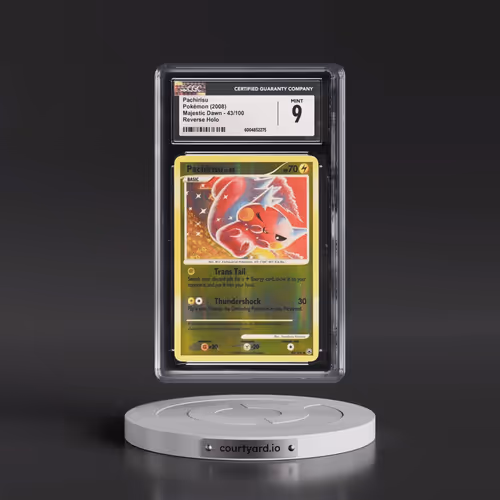 2008 Majestic Dawn #43/100 Pachirisu - Reverse Holo (CGC 9 MINT)