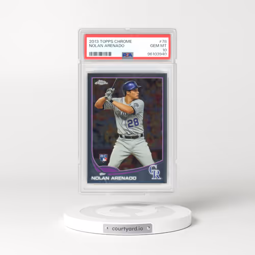 2013 Topps Chrome #78 Nolan Arenado (PSA 10 GEM MINT)