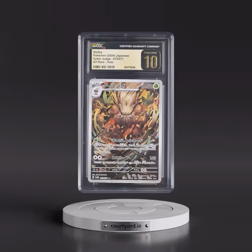 2024 Pokémon Sv5m-Cyber Judge #072 Shiftry - Art Rare (CGC 10 PRISTINE)