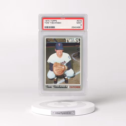 1970 Topps #379 Tom Tischinski (PSA 9 MINT)