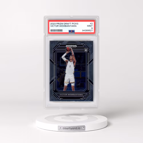 2023 Panini Prizm Draft Picks #2 Victor Wembanyama (PSA 9 MINT)