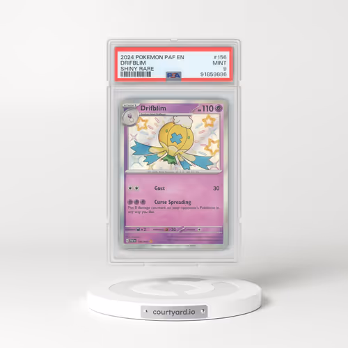 2024 Paldean Fates #156 Drifblim - Holo (PSA 9 MINT)