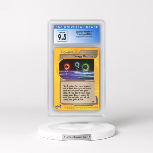 2002 Expedition #141/165 Energy Restore (CGC 10 GEM MINT)