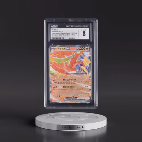 2023 Trading Card Game Classic - CLV, CLC, CLB #007/034 Ho-Oh ex - Charizard & Ho-Oh ex Deck - C