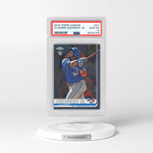 2019 Topps Chrome #201 Vladimir Guerrero Jr. (PSA 10 GEM MINT)