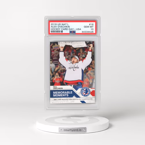2019 Upper Deck National Hockey Card Day-USA #16 Alex Ovechkin (PSA 10 GEM MINT)