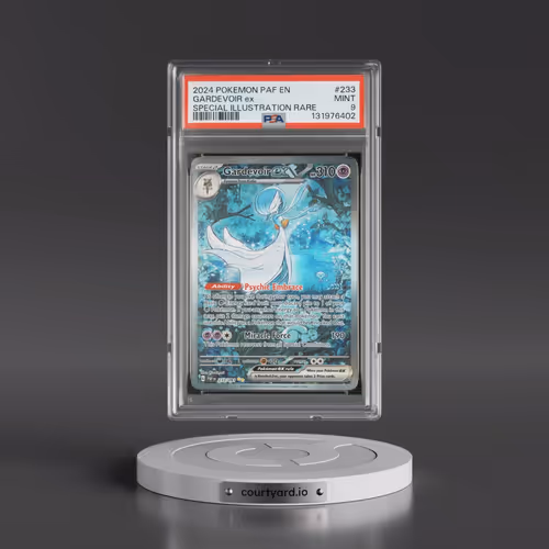 2024 Pokémon Paf EN-Paldean Fates #233 Gardevoir EX - Holo Special Illustration Rare (PSA 9 MINT)