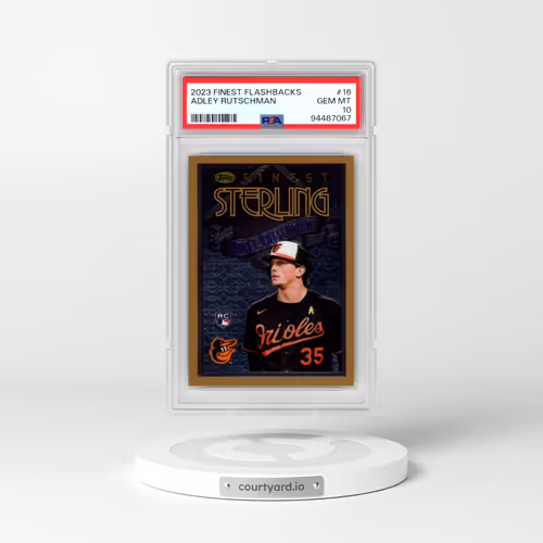 2023 Topps Finest Flashbacks #16 Adley Rutschman (PSA 10 GEM MINT)