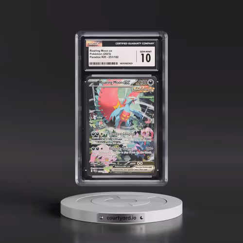 2023 Paradox Rift - PAR EN #251/182 Roaring Moon ex - Special Illustration Rare (Holo) (CGC 10 GEM M