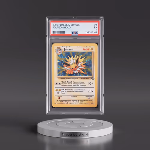 1999 Pokémon Jungle #4 Jolteon - Holo (PSA 5 EX)
