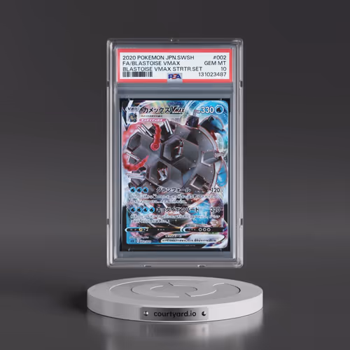 2020 Pokémon Sword & Shield Blastoise Vmax Starter Set #002 Blastoise Vmax - Full Art (PSA 10 GEM MI