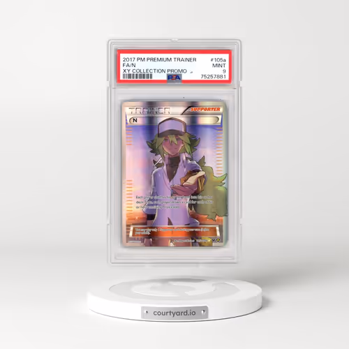 2017 Pokémon Premium Trainer XY Collection Promo #105a N - Full Art (PSA 9 MINT)
