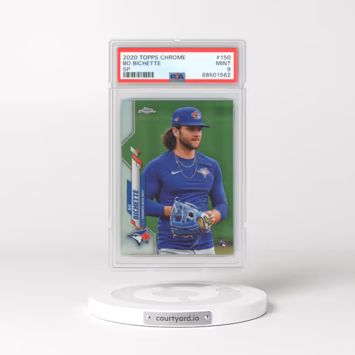 2020 Topps Chrome #150 Bo Bichette - SP (PSA 9 MINT)
