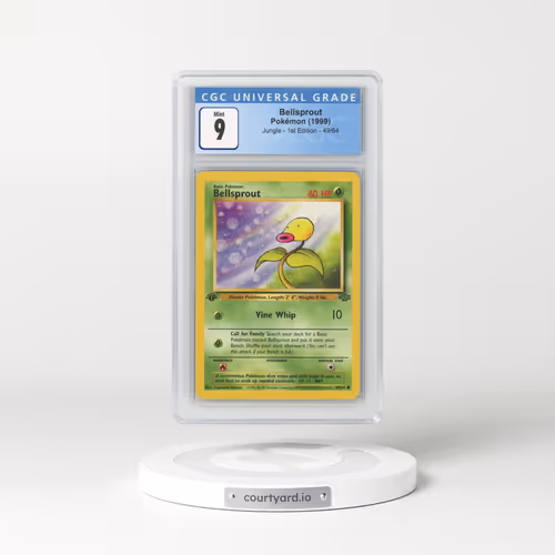 1999 Jungle #49/64 Bellsprout - 1st Edition 1st Edition (CGC 9 MINT)