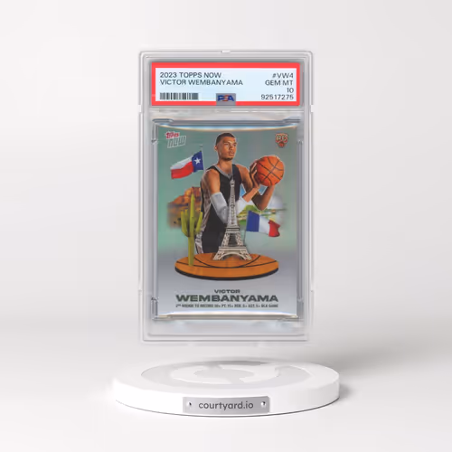 2023 Topps Now #VW4 Victor Wembanyama (PSA 10 GEM MINT)