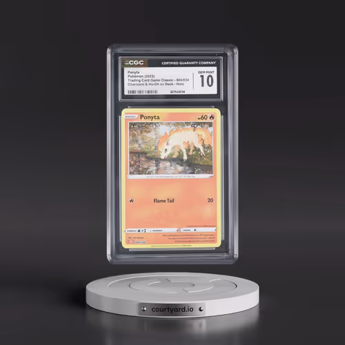 2023 Trading Card Game Classic - CLV, CLC, CLB #004/034 Ponyta - Charizard & Ho-Oh ex Deck - CLC