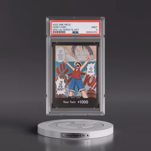 2022 One Piece Romance Dawn Don!! Card - Alternate Art (PSA 9 MINT)