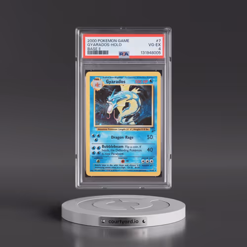 2000 Pokémon Game Base II #7 Gyarados - Holo (PSA 4 VG-EX)