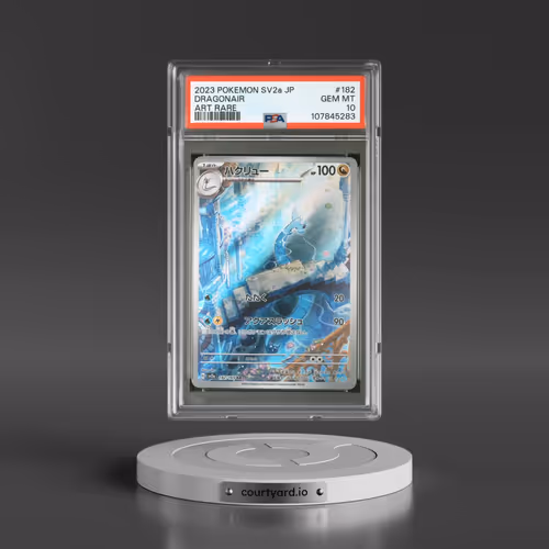 2023 Pokémon Sv2a-Pokemon 151 #182 Dragonair - Art Rare (PSA 10 GEM MINT)