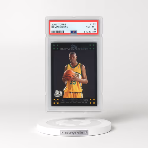 2007 Topps #112 Kevin Durant (PSA 8 NM-MT)