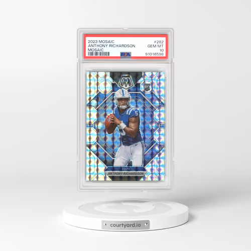 2023 Panini Mosaic #282 Anthony Richardson - Mosaic (PSA 10 GEM MINT)