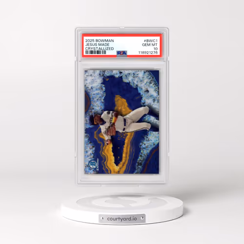 2025 Bowman Crystallized #BWC1 Jesus Made (PSA 10 GEM MINT)