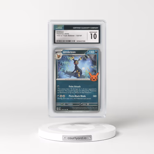 2024 Trick or Trade BOOster (2024) #130/197 Umbreon (CGC 10 GEM MINT)