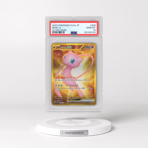 2023 Pokémon Sv2a-Pokemon 151 #208 Mew EX - Holo Ultra Rare (PSA 10 GEM MINT)