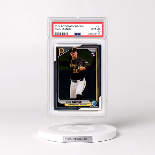 2024 Bowman Chrome #31 Paul Skenes (PSA 10 GEM MINT)
