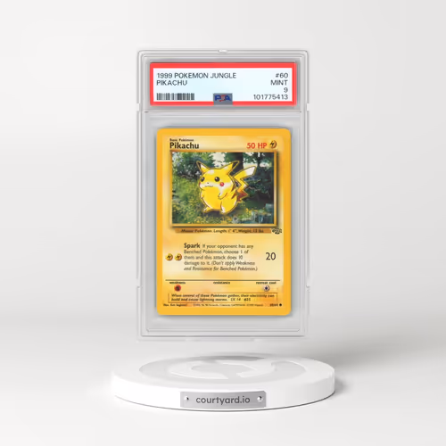 1999 Pokémon Jungle #60 Pikachu (PSA 9 MINT)