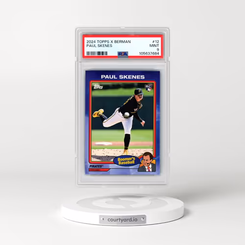 2024 Topps X Chris Berman: Boomer's Baseball #12 Paul Skenes (PSA 9 MINT)