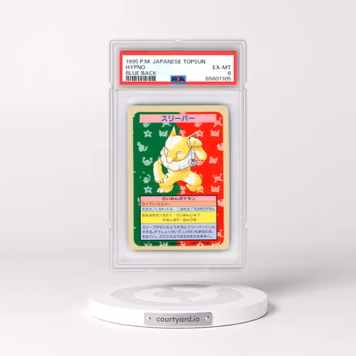 1997 Pokémon Topsun #097 Hypno - Blue Back (PSA 6 EX-MT)