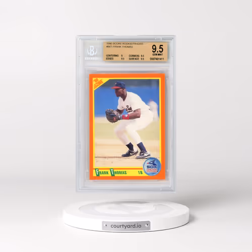1990 Score Traded #86T Frank Thomas (BGS 9.5 GEM MINT)