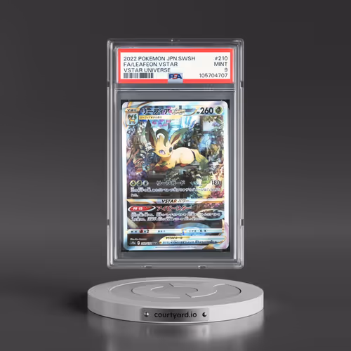 2022 Pokémon Sword & Shield Vstar Universe #210 Leafeon Vstar - Full Art (PSA 9 MINT)