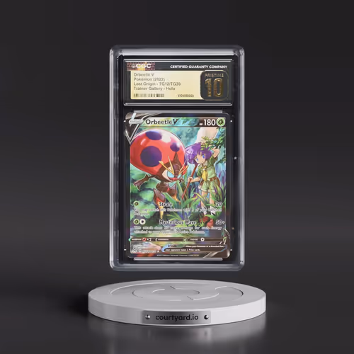 2022 Lost Origin #TG12/TG30 Orbeetle V - Trainer Gallery Holo (CGC 10 PRISTINE)