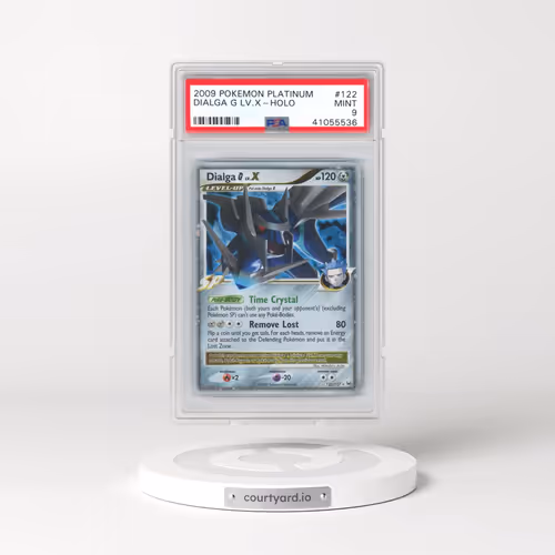 2009 Pokémon Platinum #122 Dialga G LV.X - Holo (PSA 9 MINT)