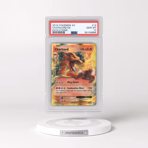 2016 Pokémon XY Evolutions #12 Charizard EX - Holo (PSA 10 GEM MINT)