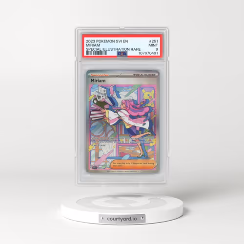 2023 Pokémon Svi EN-Scarlet & Violet #251 Miriam - Special Illustration Rare (PSA 9 MINT)